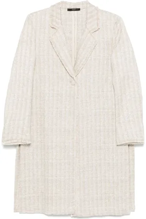SEVENTY BY SERGIO TEGON Mantels, Dames, , M, Elegant Cream Coat