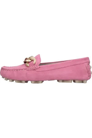 Emanuélle vee Schoenen, Dames, Roze, 37 EU, Suède, Platte schoenen Fuchsia