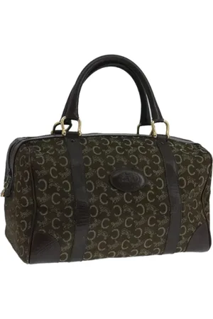 Céline Pre-owned, Dames, Bruin, ONE Size, Leer, Pre-owned Canvas travel-bags
