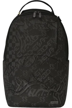 Sprayground Tassen, unisex, Zwart, ONE Size, Zwarte tassen met 910B5775Nsz stijl