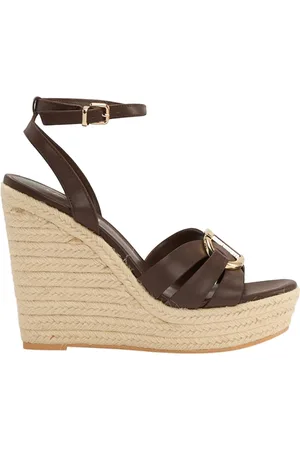 Twin-Set Schoenen, Dames, Bruin, 37 EU, Bruine Zomer Sandalen voor Vrouwen