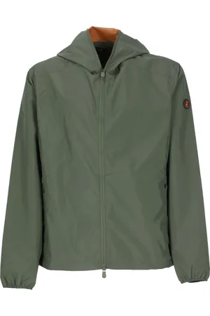 save the duck Jassen, Heren, Groen, L, Groene Waterdichte Hoodie
