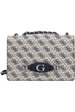 Guess Tassen, Dames, Blauw, ONE Size, Leer, Blauw