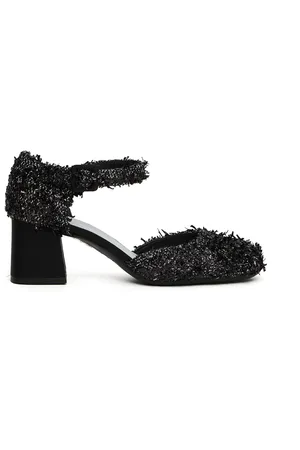 ROBERTO FESTA Schoenen, Dames, Zwart, 38 EU, Zwarte stoffen Nasmi band