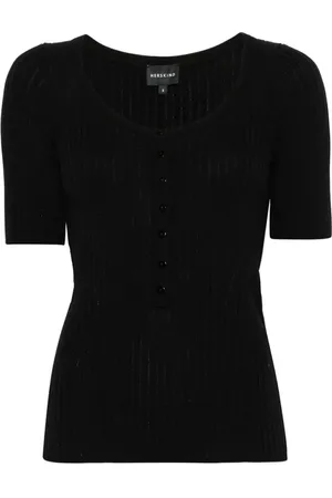 Herskind Truien, Dames, Zwart, XS, Gebreide blouse voor vrouwen