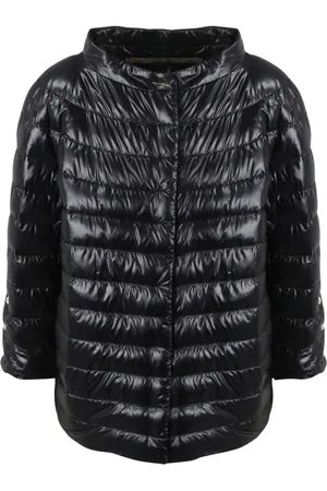 HERNO Jassen, Dames, Zwart, S, Nylon, Gewatteerde Ultralight Nylon Cape