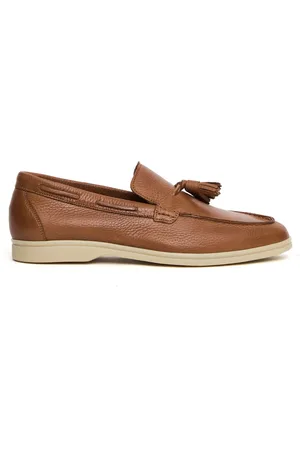 Berwick Schoenen, Heren, Bruin, 40 EU, Leren Mocassin met Uitneembare Leren Binnenzool