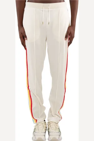Sergio Tacchini Broeken, Heren, Wit, L, Slice Velour Track Pants