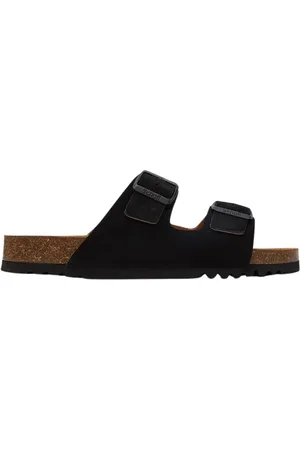 Scholl Schoenen, Dames, Zwart, 39 EU, Josephine Sandaal Klomp