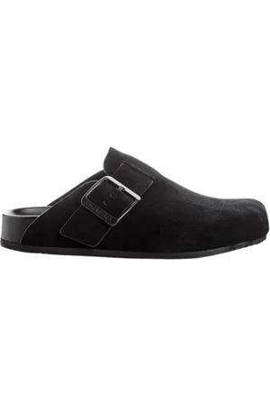 Balenciaga Schoenen, Heren, Zwart, 36 EU, Leer, Moderne elegantie muiltjes Sunday