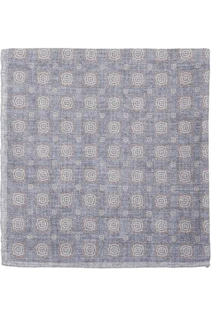 ELEVENTY Accessoires, unisex, Blauw, ONE Size, Katoen, Wol Katoen Pochette