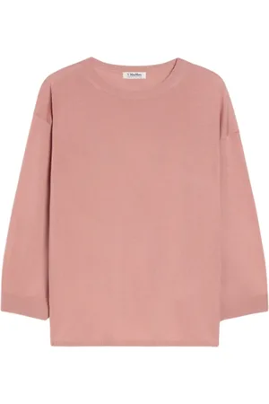 Max Mara Truien, Dames, Roze, XL, Roze Truien voor Vrouwen