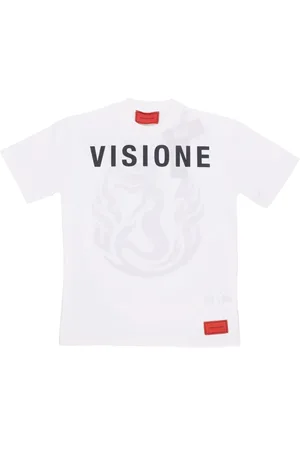 Vision Of Super Tops, Heren, Wit, S, Katoen, Mermaid Tee Off T-shirt
