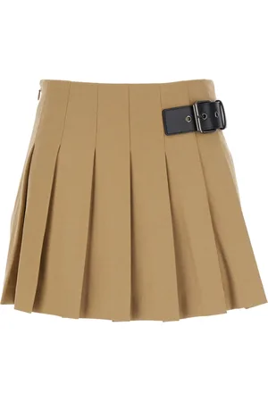 DUNST Rokken, Dames, , L, Geplooide Rok met Zijriem