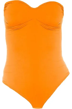 F**K Badkleding, Dames, Oranje, XL, Monokini -kostuum