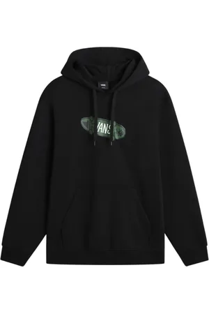 Vans Sweatshirts & Hoodies, Heren, Zwart, L, Katoen, Hoodie met Capuchon