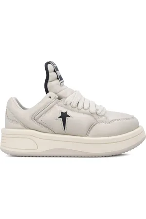 Rick Owens Schoenen, Dames, Wit, 36 EU, Turbo A12062C Stijlvolle Sneakers