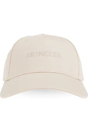 Moncler Accessoires, Dames, , ONE Size, Katoen, Geborduurde Pet met Verstelbare Band
