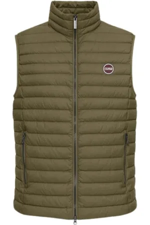 Colmar Jassen, Heren, Groen, XL, Groene mouwloze donsjas