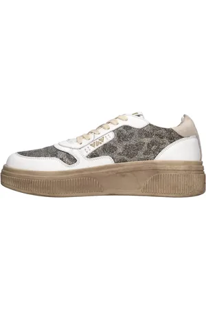 Emanuélle vee Schoenen, Dames, Veelkleurig, 40 EU, Leer, Sneakers Multi Colour