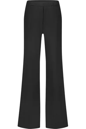 Lady Day Broeken, Dames, Zwart, XL, Wijde Zwarte Millie Broek