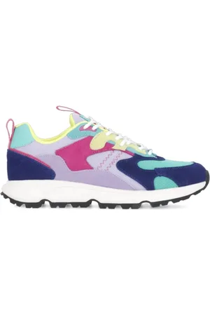WUSHU RUYI Schoenen, Dames, Veelkleurig, 37 EU, Suède, Leren Sneakers met Verhoogde Zool