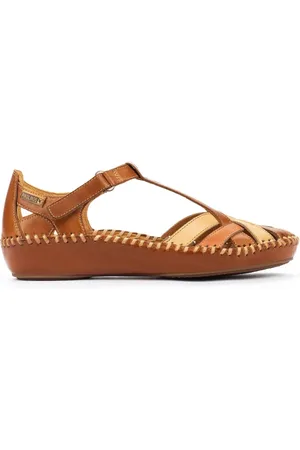 Pikolinos Schoenen, Dames, Bruin, 40 EU, Bruin Mix Damesandaal - Vallarta