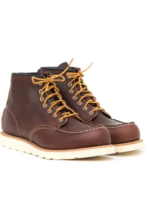Red Wing Schoenen, Heren, Bruin, 41 EU, Klassieke Moc Toe Laarzen