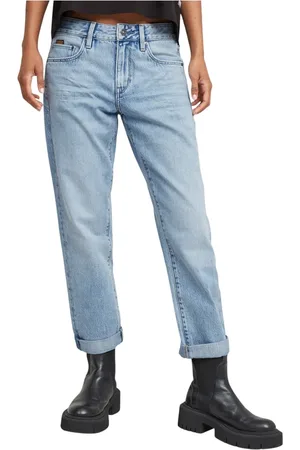 G-Star Jeans, Dames, Blauw, W31 L32, Kate Boyfriend Jeans
