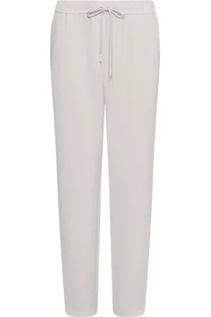 MARELLA Broeken, Dames, Wit, M, Ivoor Jogger Broek Hedendaagse Elegantie