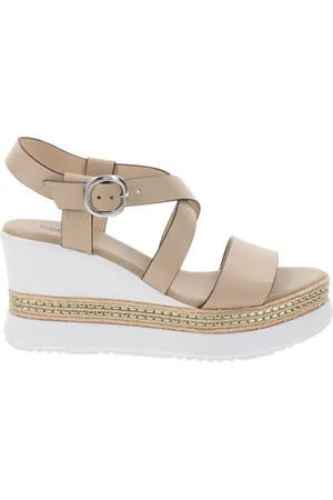 Nero Giardini Schoenen, Dames, , 37 EU, Leer, Italiaanse leren sandalen voor vrouwen
