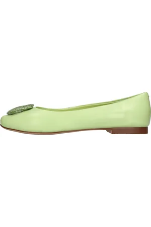 Emanuélle vee Schoenen, Dames, Groen, 40 EU, Platte schoenen Groen
