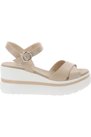 Nero Giardini Schoenen, Dames, , 38 EU, Leer, Leren Damessandalen Elegant en Comfortabel