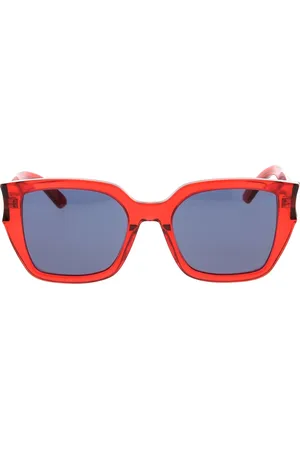 Dior Accessoires, Dames, Rood, ONE Size, Stijlvolle zonnebril voor zonnige dagen