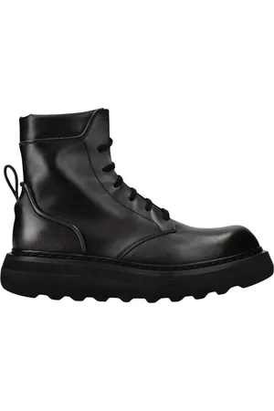 Premiata Schoenen, Heren, Zwart, 43 EU, Leer, leren enkellaarsjes