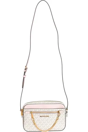Michael Kors Tassen, Dames, , ONE Size, Leer, Rechthoekige leren schoudertas