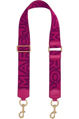 Marc Jacobs Tassen, Dames, Roze, ONE Size, Katoen, Verstelbare Katoenen Schouderband