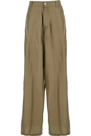 Jucca Broeken, Dames, Groen, XS, Zijden Groene Broek
