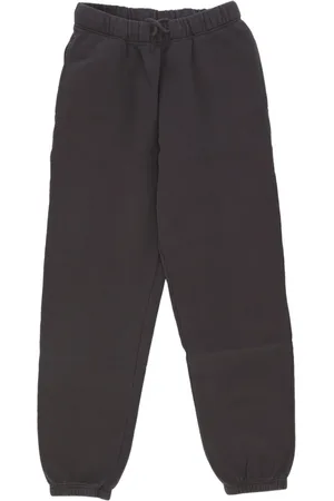 Element Broeken, Dames, Grijs, L, Katoen, Fleece Trainingsbroek Zwart