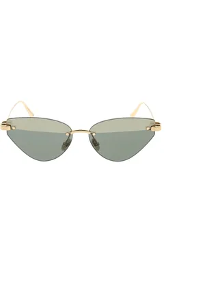 Dior Accessoires, Dames, Geel, ONE Size, Stijlvolle zonnebril met tijdloos ontwerp