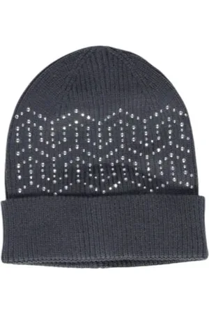 Pieces® Accessoires, Dames, Grijs, ONE Size, Polyester, Grijze Polyester Herfst/Winter Dameshoed