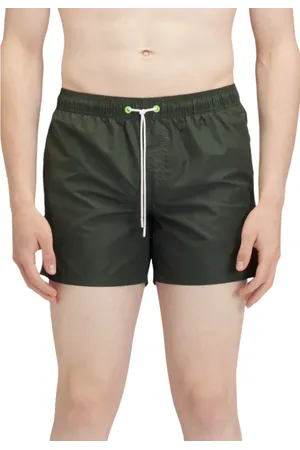Sundek Badkleding, Heren, Groen, S, Nylon, Regenboog Twee-Tint Zwemshorts