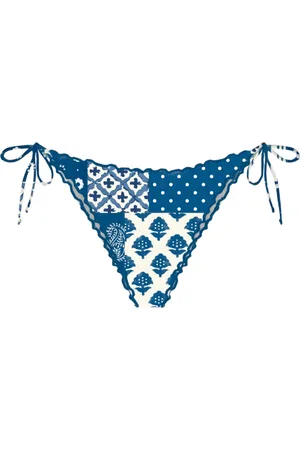 MC2 SAINT BARTH Badkleding, Dames, Blauw, L, Braziliaanse Patch Indigo Bikini