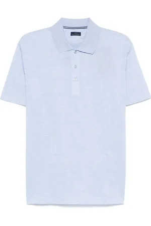 Paul & Shark Tops, Heren, Blauw, 2Xl, Katoen, Klassiek Katoenen Poloshirt Italië Ontwerp