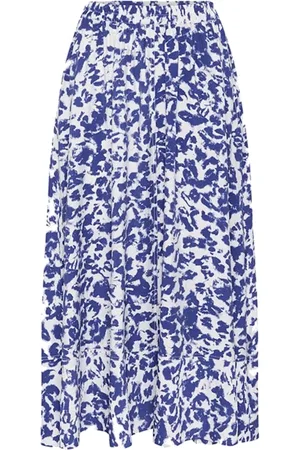 INWEAR Rokken, Dames, Blauw, XL, Artistic Shadow Rok