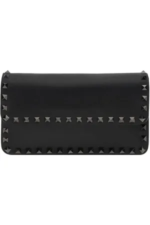 VALENTINO GARAVANI Tassen, Dames, Zwart, ONE Size, Rockstud Schoudertas