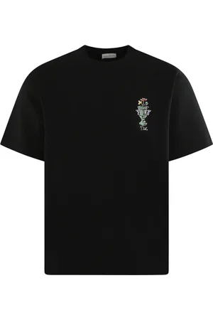 Drôle de Monsieur Tops, Heren, Zwart, S, Heren T-Shirt Vaas