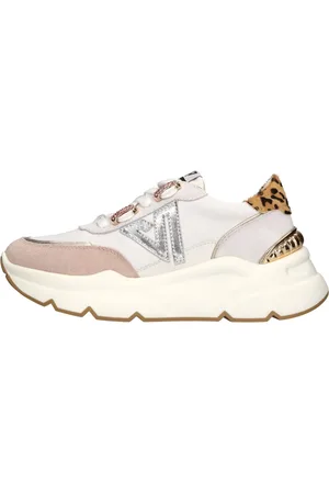 Emanuélle vee Schoenen, Dames, Veelkleurig, 36 EU, Leer, Sneakers Multi Colour