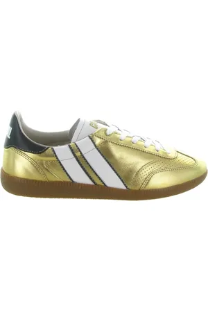 Cavallaro Napoli Schoenen, Dames, Geel, 40 EU, Stijlvolle Pulse Sneakers