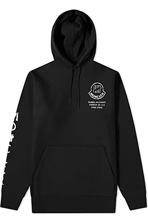 Moncler Sweatshirts & Hoodies, Heren, Zwart, M, Katoen, Stijlvolle Sweatshirt voor Mannen en Vrouwen